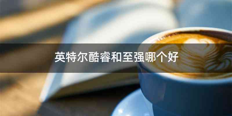英特尔酷睿和至强哪个好