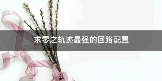 求零之轨迹最强的回路配置