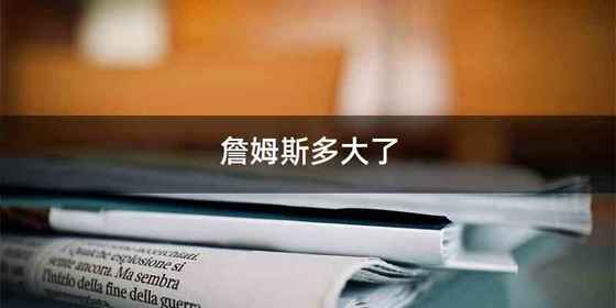 詹姆斯多大了