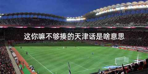 这你嘛不够揍的天津话是啥意思