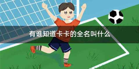 有谁知道卡卡的全名叫什么