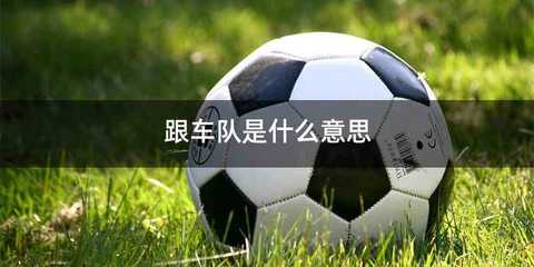 跟车队是什么意思