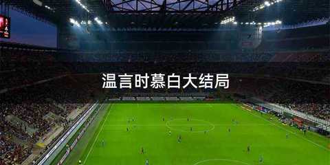温言时慕白大结局