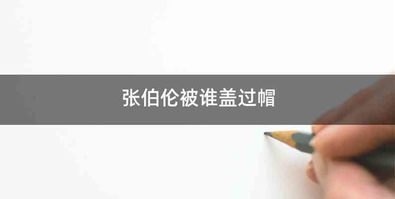 张伯伦被谁盖过帽