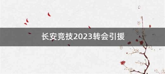 长安竞技2023转会引援