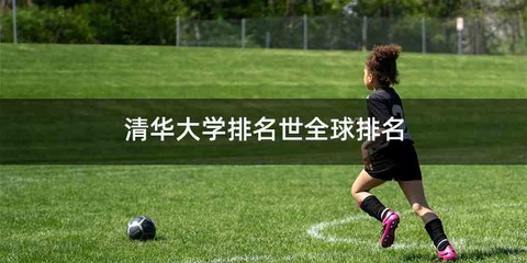 清华大学排名世全球排名