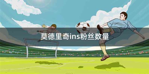 莫德里奇ins粉丝数量