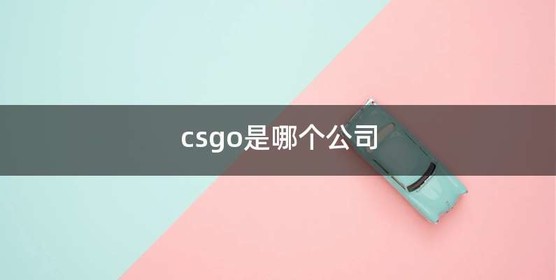 csgo是哪个公司