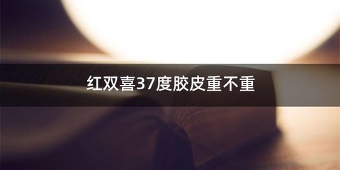 红双喜37度胶皮重不重